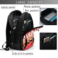 thumbnail image 3 of Yiaed Sushi Print Laptop Backpack,Business Travel Durable Laptops Backpack with USB Charging Port,Water Resistant College Computer Bag, 3 of 5