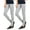 H GREY/H GREY, variant on Women & Plus Cotton High Waist Full Length Cotton Workout Leggings (BLACK/CHARCOAL, S)