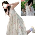 thumbnail image 2 of Vestido floral lencero,Vestido floral para mujeres y niñas, vestido floral para mujeres, vestido diseñado para profesionales, 2 of 8
