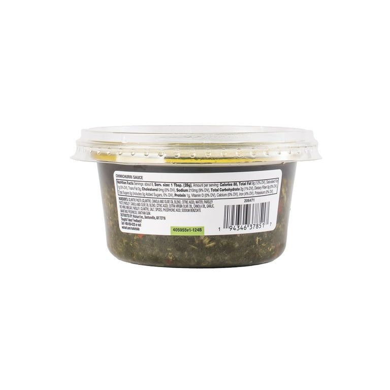 Marketside Chimichurri Sauce, 8 oz, Gluten-Free (Refrigerated)
