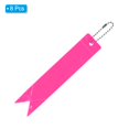 thumbnail image 3 of Uxcell Safety Reflector 8 Pack Tag Pendant Reflective Gear for Backpack Cycling Running Wheelchairs Pink, 3 of 5