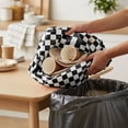 thumbnail image 3 of Sm:)e Plastic Table Cloth Disposable 3 Pack, 54 x 108 Inch, Black White Checked, for Party Picnic Wedding, 3 of 7