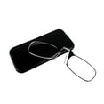 thumbnail image 1 of Nose Clip Reading Glasses without temples +10 - +30 Legless Nose Glasses Lazy Glasses Rimless Transparent Eyeglasses, 1 of 5