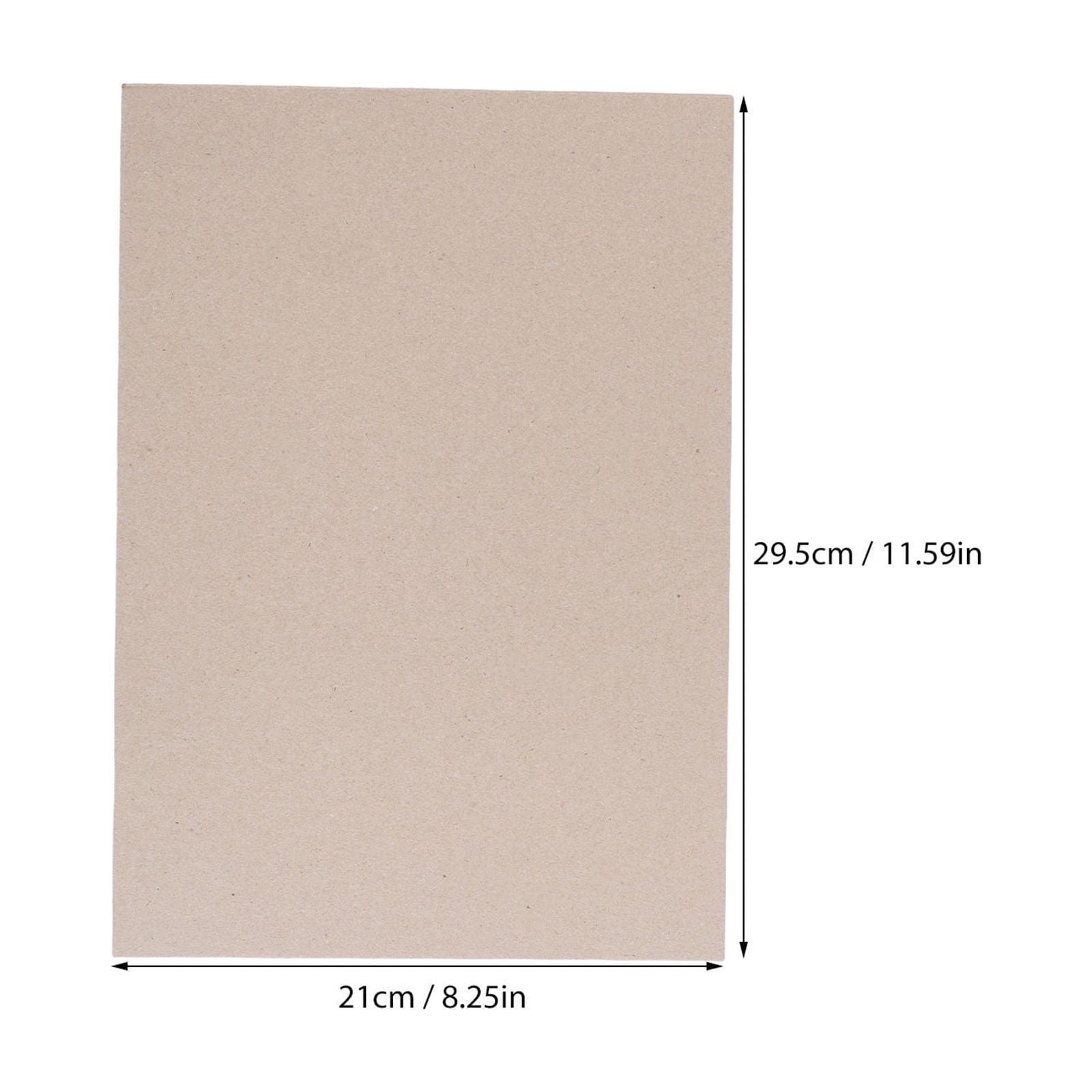 LOLIPPYY Vintage Style Book Binding Board Grey Cardstock for DIY Projects