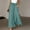 Blue wide leg flowy pants for women a1, variant on Women Wide Leg High Waisted Flowy Pants with Pockets Solid Casual Boho Vacation Long Pants Skirt, Wine S