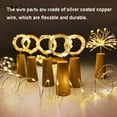 thumbnail image 3 of BadPiggies 6Pack Wine Bottle Lights with Cork 20 LED Battery Operated Colorful Fairy Mini String Lights for DIY Christmas Wedding Party Decor, 3 of 10