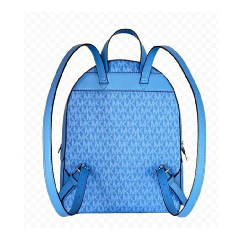 Michael Kors Jaycee Sth pacific Leather Mini Backpack MICHAEL KORS JAYCEE LARGE ZIP POCKET LEATHER BACKPACK BLUE  main image 2