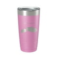 thumbnail image 1 of Twin Lakes Map Tumbler Travel Mug Insulated Laser Engraved Coffee Cup Colorado 20 oz Light Purple, 1 of 1