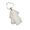 White, variant on Women's Renaissances Colonial Lace Jabot Necktie Victorian Rhinestones Ruffle Neck Collar Detachable Collar Accessory