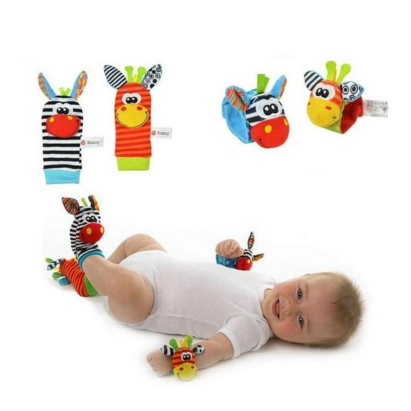 Set de calcetines y Pulseras Dara Baby Acc0029 juguetes sonajero para Bebés