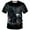 Black, variant on Rebaike Men's Patriotic Eagle Graphic T-Shirt All-Over American Flag Print Tee Shirt