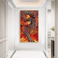 thumbnail image 3 of Cuadros Decorativos 5D Full Round Drill Diamond Painting Flame Dragon Kit Wall Art Craft (Y454) Sywqhk Nuevos Originales, 3 of 9