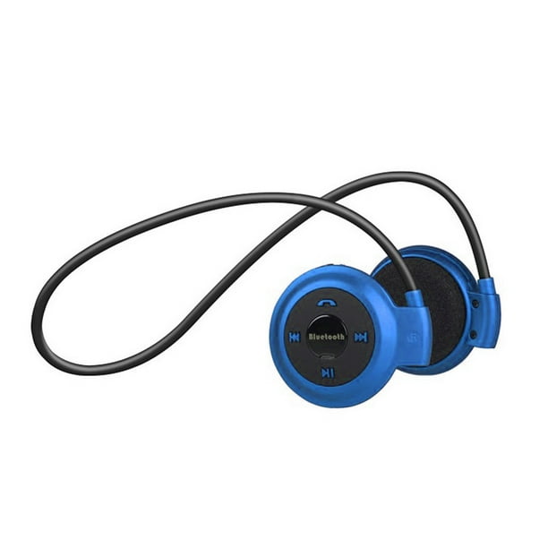 Sidaley Auriculares deportivos inalámbricos compatibles con Bluetooth,  auriculares estéreo, reproductor de música Mp3, auricular, ranura para  tarjeta