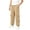 Khaki, variant on Boys Cargo Joggers Lightweight Elastic Waist Side Pocket Casual Active Track Pants Size 3-13 Years Gray Size 5