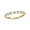 10K Yellow Gold, variant on Diamond Two-Row Layered Stackable Band Ring for Women, 14K Yellow Gold, Jewelry Gift for Her- 10