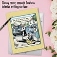 thumbnail image 6 of 1 Jumbo Funny Get Well Soon Greeting Card (8.5 x 11 Inch) - Late Ambulance Feel Better Card J2591GWG, 6 of 7