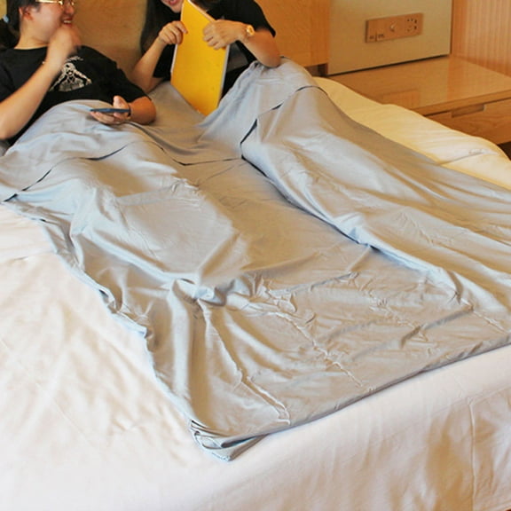 Phenofice sleeping bag liner lightweight Sleeping Bag Liner Polyester Fiber Portable Trains 1Pcs