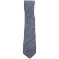 thumbnail image 1 of Gierremilano Men's Navy / White Chevron Arrows Cashmere Necktie - One Size, 1 of 1