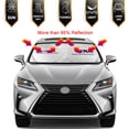 thumbnail image 5 of For NX-Car Windshield Sun Shade Cover Automobiles Accessories Anti UV Sun Parasol For Lexus RX NX F Sport CT200h LS IS ES UX LX GS GX, 5 of 7