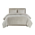 thumbnail image 1 of Holiday Time 3-Piece Velvet Channel Quilt Set, 1 of 5
