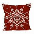 thumbnail image 2 of sruoe Christmas Pillow Cover, Christmas Pillow Case, 17x17 in Soft Flax Christmas Pillow Cover, Christmas Pillow Sham for Christmas Decoration, Decor Car Bed Sofa, 2 of 6