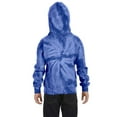 thumbnail image 2 of Tie-Dye Youth 8.5 oz. Tie-Dyed Pullover Hooded Sweatshirt L SPIDER ROYAL, 2 of 2