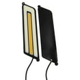 thumbnail image 2 of 2X Flexible Dual Led Daytime Driving Light White Amber Lamp Car For Drl Accessories Fangkenuo, 2 of 9