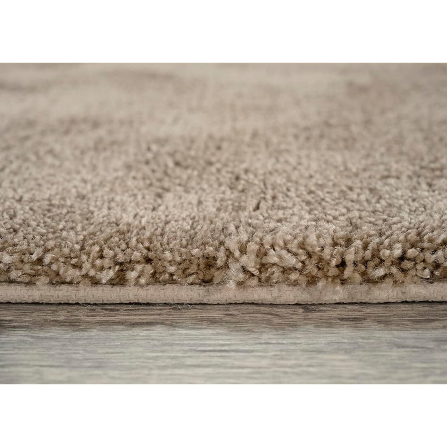 Luxury Brown Taupe 3-Piece Set Ultra Plush Washable Bath Rug Set - Soft, Absorbent, And Stylish For Your Bathroom