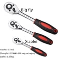 thumbnail image 4 of Manufacturer Direct 24-Tooth Quick-Release Ratchet Wrench Set, Chrome-Vanadium Steel, 3 Sizes (Large/Medium/Small), Efficient Auto Repair Tool with Precision Gear System for Nuts & Bolts, Durable, 4 of 4
