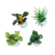 thumbnail image 3 of Juego De Plantas En Maceta Para Paisajismo, Mini Juego De Plantas En Maceta De Simulación, Vívido, Sin Necesidad De Regar, Con Macetas De Cerámica Para El Hogar, La Oficina, La, 3 of 8