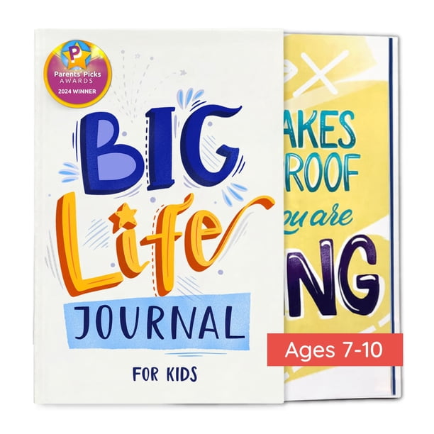 Diario Big Life Journal Segunda Edición: mentalidad de crecimiento para niños