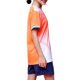 thumbnail image 4 of Odeerbi Juego de Entrenamiento de Fútbol Seco Rápido Para Chicos Y Niñas Pantalones Cortos de Camiseta Con Cuello En V Ropa Deportiva de Impresión Gradiente Para 4-17 Años, 4 of 4