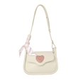 thumbnail image 5 of ZenCart Women's Retro Shoulder Bag Faux Leather Crossbody Bag Love Heart Pattern Handbag with Adjustable Strap for Casual Outings Travel Daily Use, 5 of 8