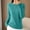 Green(New), variant on PNTUTB Fashion Women's Vertical Stripes Solid Color Versatile Crew Neck Long Sleeve Casual Comfort Tops