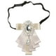 thumbnail image 1 of Corbata de lazo formal para novio, ideal para bodas, fiestas y bailes. Con cinta de seda y diamantes. beige, 1 of 8