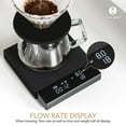 thumbnail image 6 of TIMEMORE Black Mirror Basic PRO Coffee Scale with Timer & Flow Rate Function, 2000g/0.1g, Black, 6 of 6