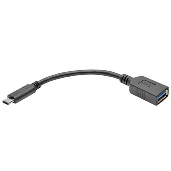 USB 3.1 Gen 1 5 Gbps Adapter Cable, USB C, 6 in.