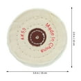 thumbnail image 2 of BRIGHTFUFU 3Pcs Polisher Equipment White Buffing Cloth Wheel for Polishing Jewelry and Mirrors, 2 of 6