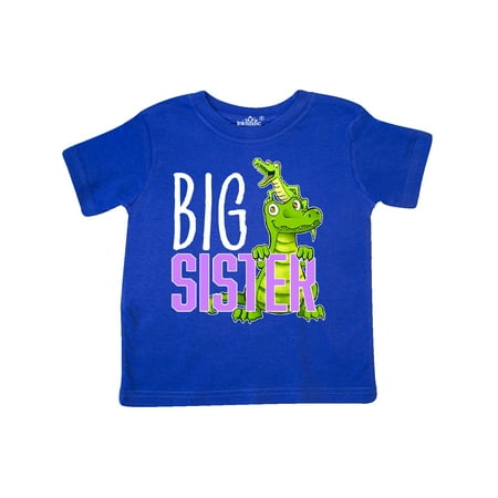 

Inktastic Big Sister with Cute Alligators Gift Toddler Boy or Toddler Girl T-Shirt