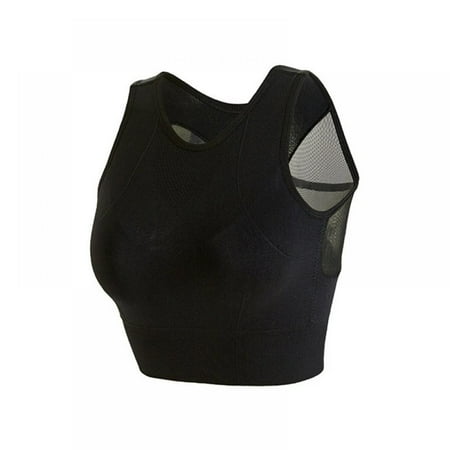 

Women s Large Size Non-wireless Mesh And Gauze Beautiful Back Sports Bra