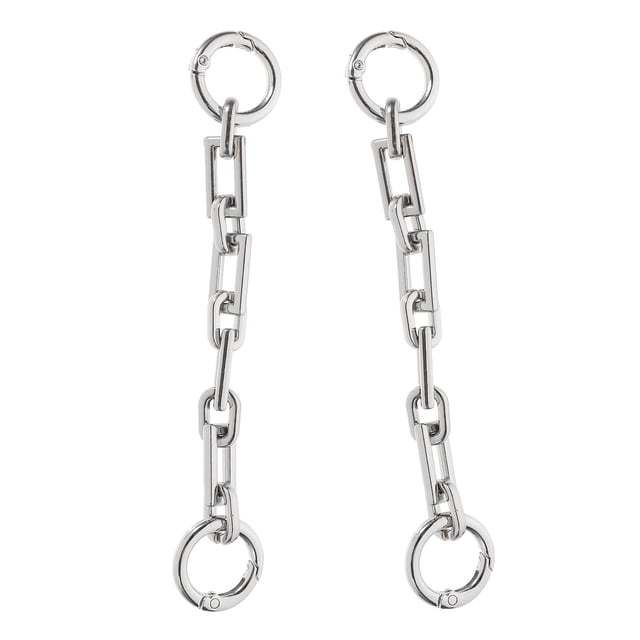 MOVTOTOP Purse Chain Extender for Handbag Strap Replacement Alloy Silver Decorative Supply 7.87 Inches