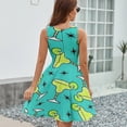 thumbnail image 6 of Margarita Time Sundress Sleeveless Dress Summer Women Clothes Dress for Women Dresses, 6 of 7