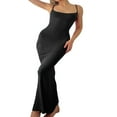 thumbnail image 1 of PENGXIANG Solid Color Spaghetti Strap Cami Dress for Women, 1 of 9