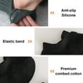 thumbnail image 2 of Womens Running Athletic Non Slip Line Flat Boat Socks, 2 of 5