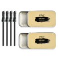 thumbnail image 1 of Ownest Kit de jabón para estilizar cejas, pomada resistente al agua de larga duración a prueba de manchas para cejas naturales plumosas 3D, bálsamo de maquillaje, 2 uds., 1 of 5