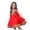 Red, variant on Godom Little Girls Dress Sleeveless Summer Dress Bowknot Strap Sundress Tween Kid Off Shoulder Dresses