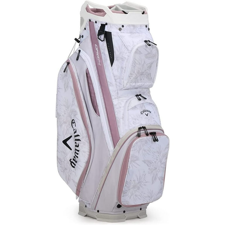 Callaway 2023 ORG 14 Golf Cart Bag-White Rose Silver Callaway 2023 ORG 14 Golf Cart Bag-White Rose Silver