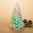 thumbnail image 4 of Gerson Battery Operated Green Christmas Tree, 9.05" – LED Color-Changing Lights, Tabletop Holiday Decoration, 4 of 4