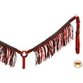 thumbnail image 3 of Hilason Horse Flat Braided Paracord Crystal Fringes Breast Collar, 3 of 3