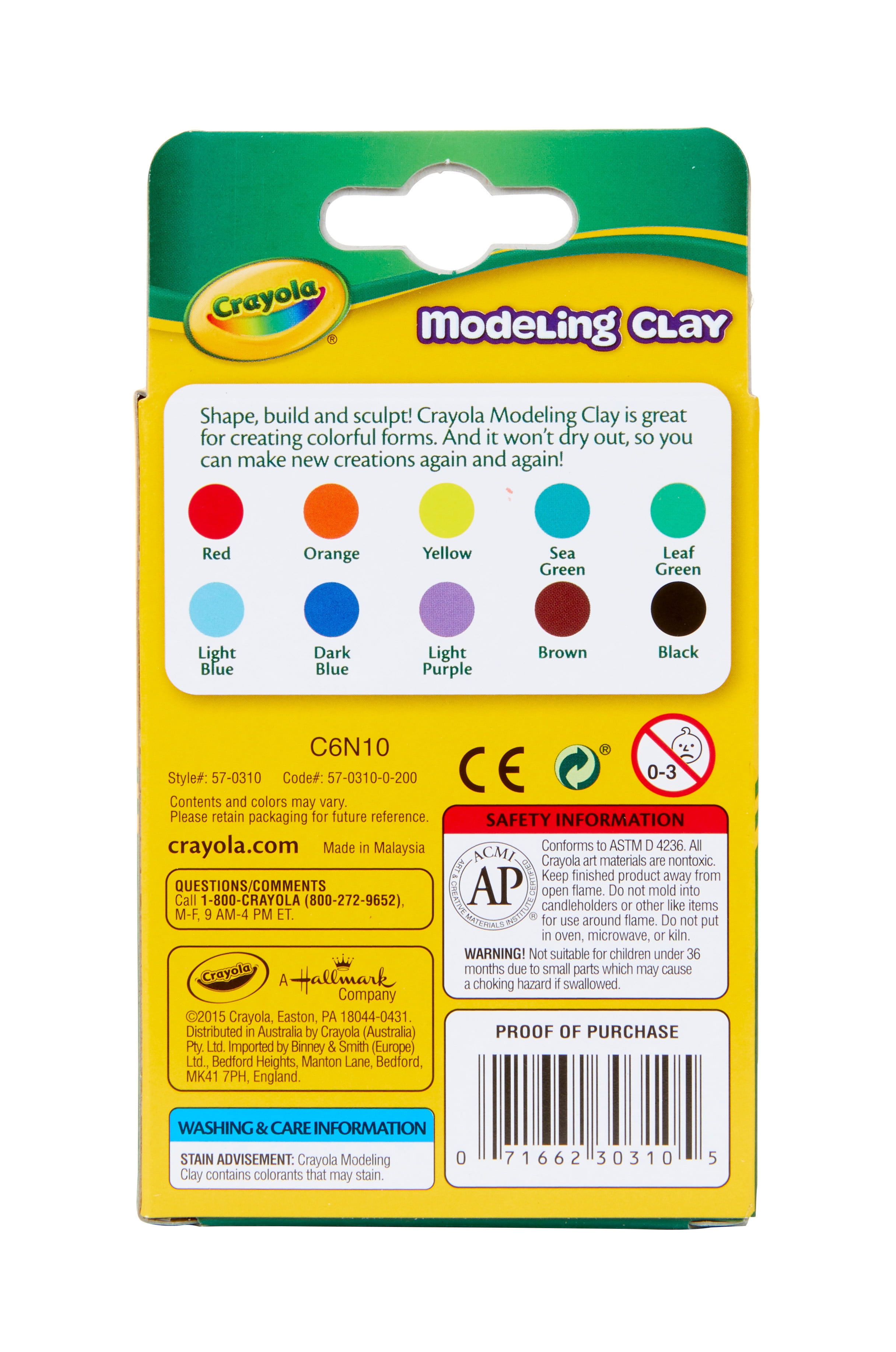 plasticine clay walmart